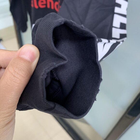 Balenciaga black printed long-sleeved T-shirt - Picture 4 of 7